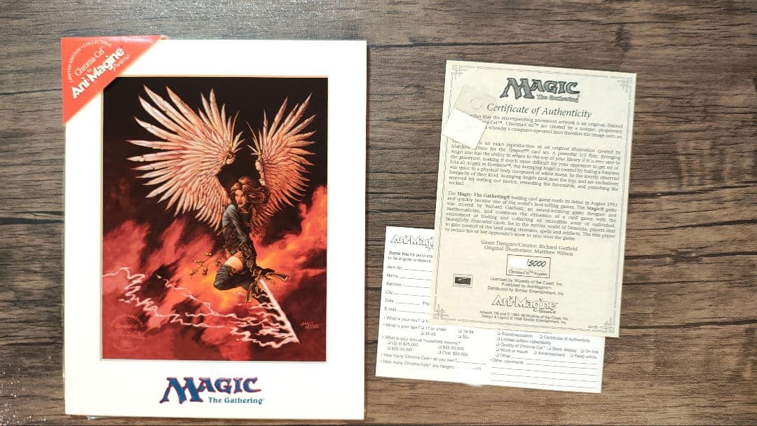 復讐する天使　アートプリント　MTG