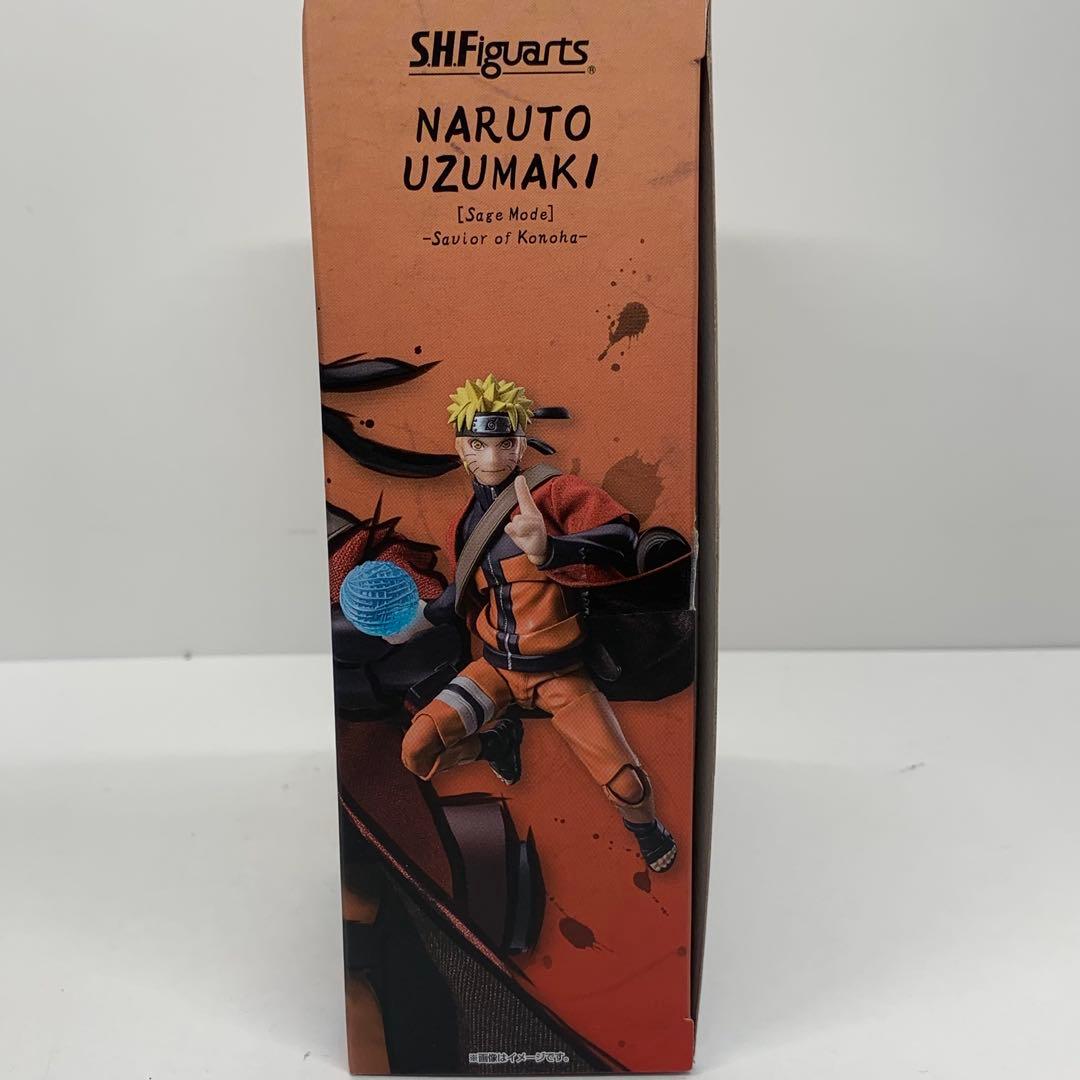 【美品・即日発送】うすまきナルト　仙人モード　s.h.figuarts