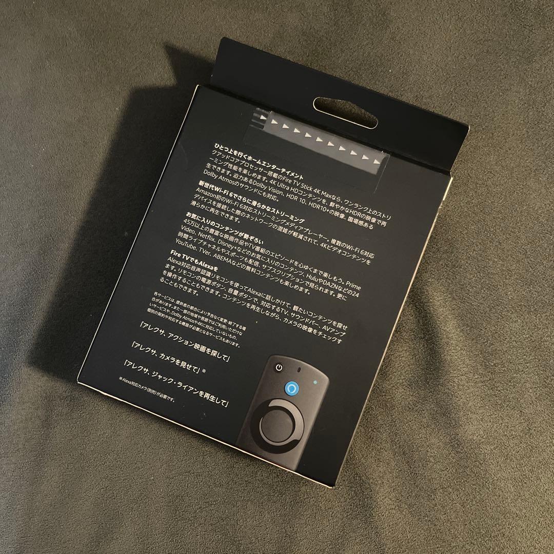 【新品未使用】Amazon Fire TV Stick 4K Max
