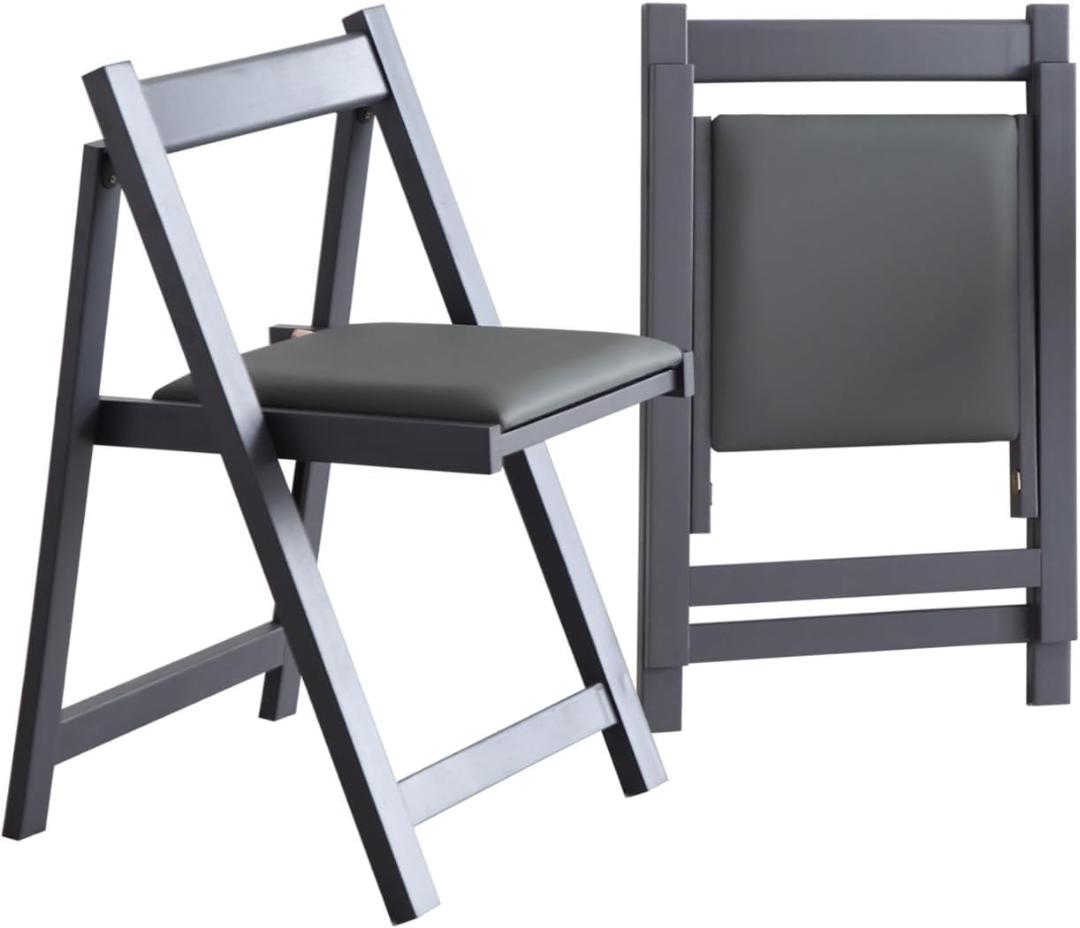 【開封・未使用】FUNROLUX ダイニングチェア 折りたたみ椅子 2脚セット