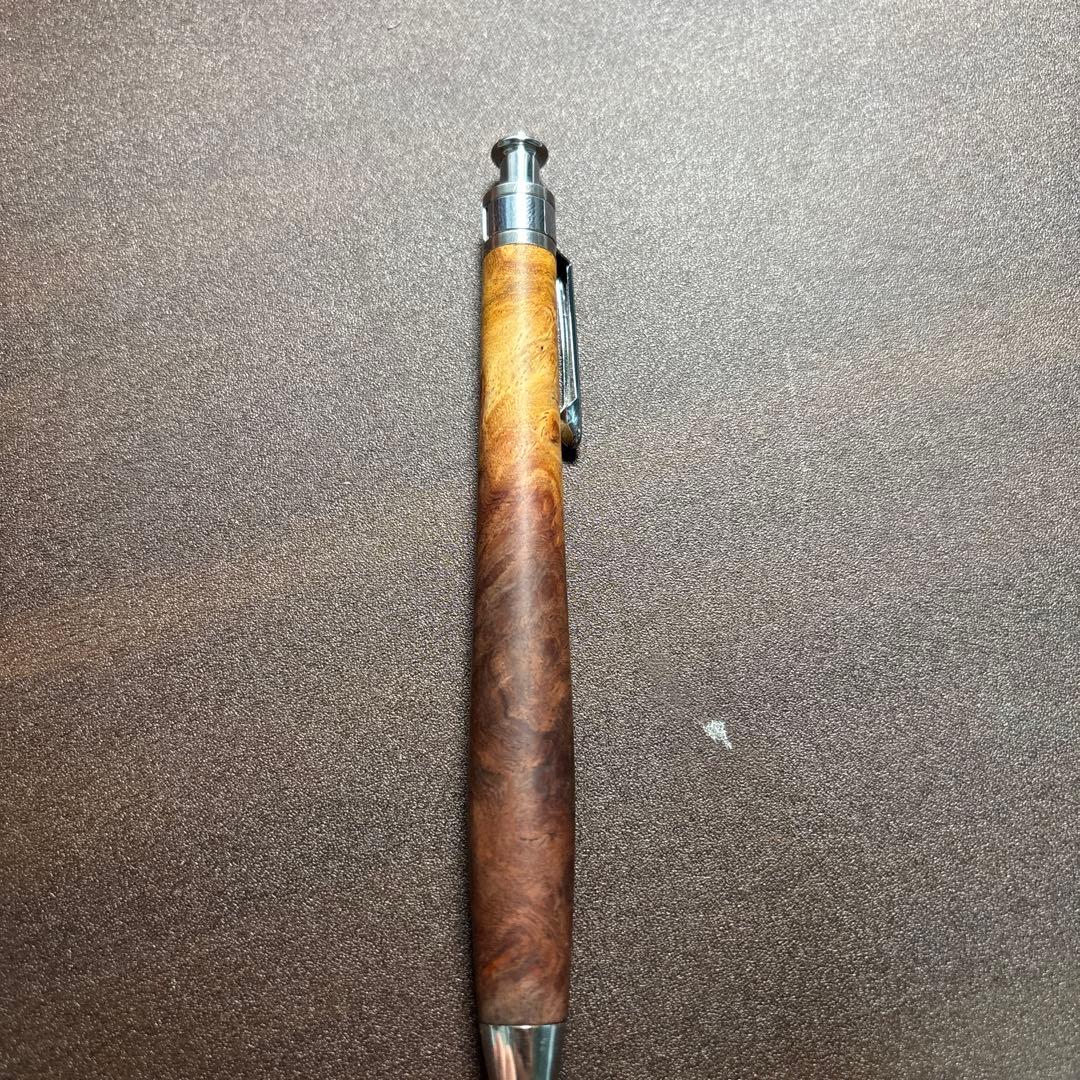 工房楔 花梨紅白（こぶ杢）シャープペンシル0.5mm