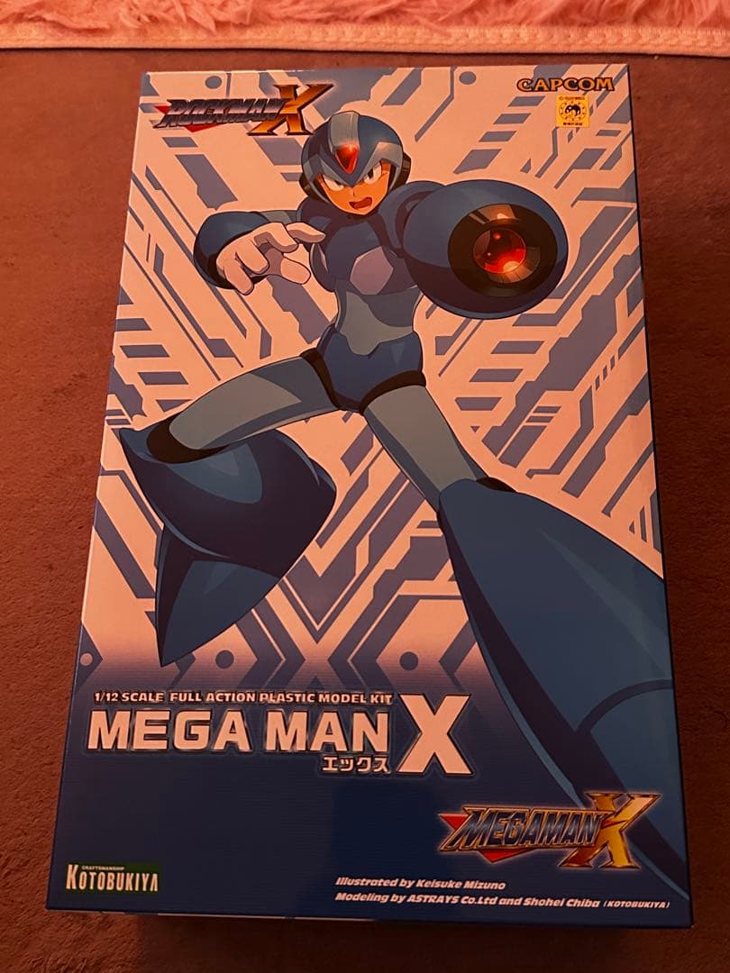 コトブキヤ ロックマンX エックス 1/12スケール プラモデル