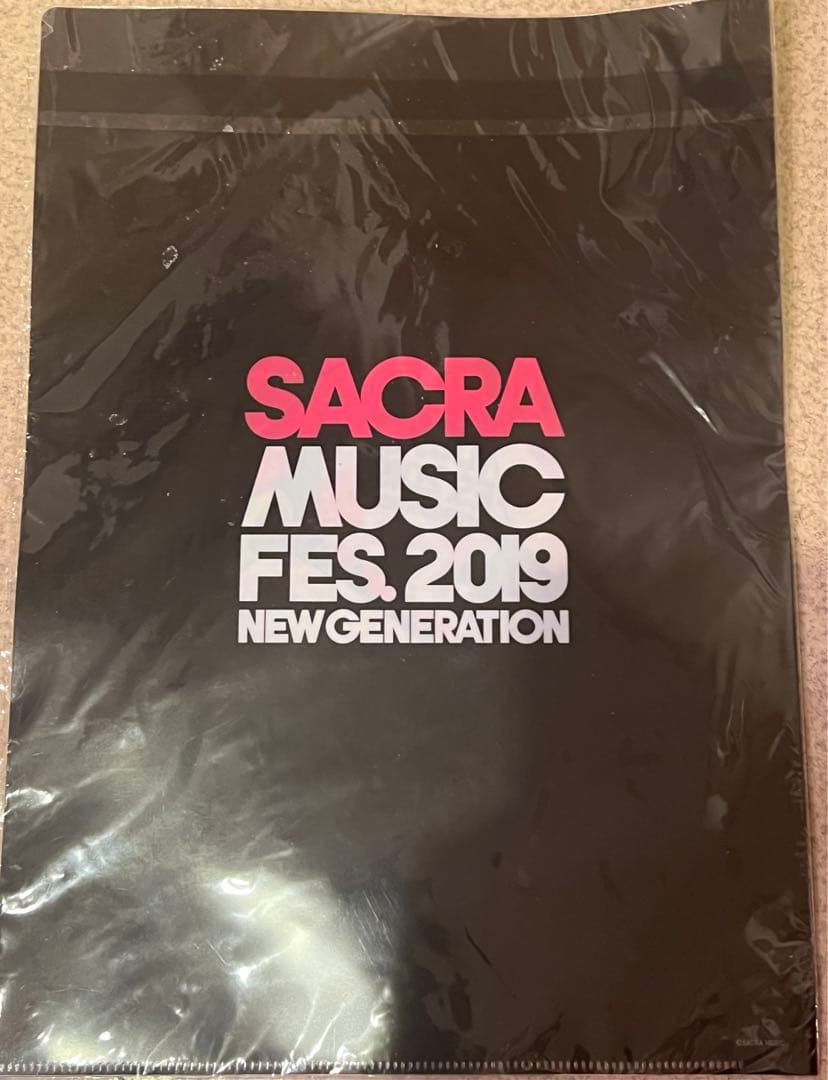 SACRA MUSIC FES 2019 クリアファイル SACRAちゃん