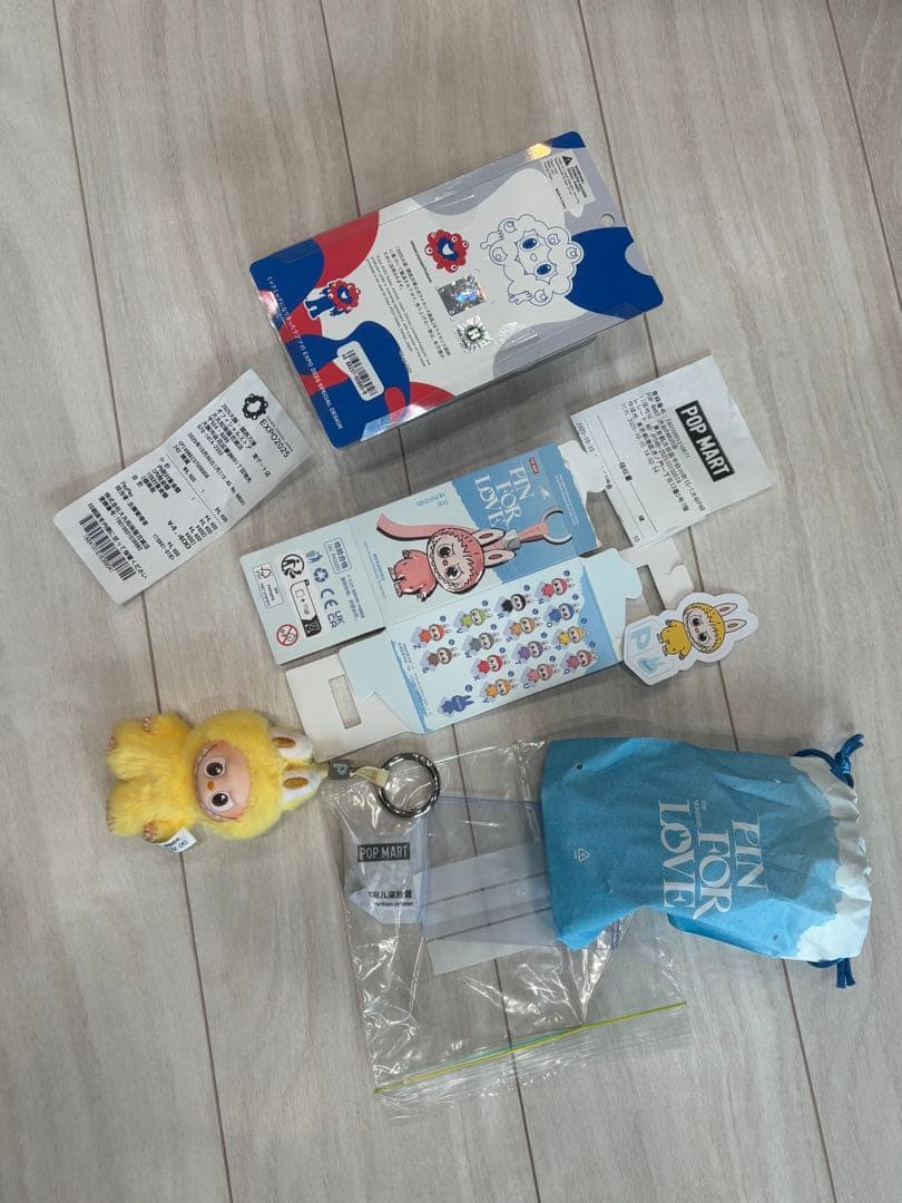 LABUBU MYAKU-MYAKU F➕ラブブ正規品❣️合計2点レシート画像有り