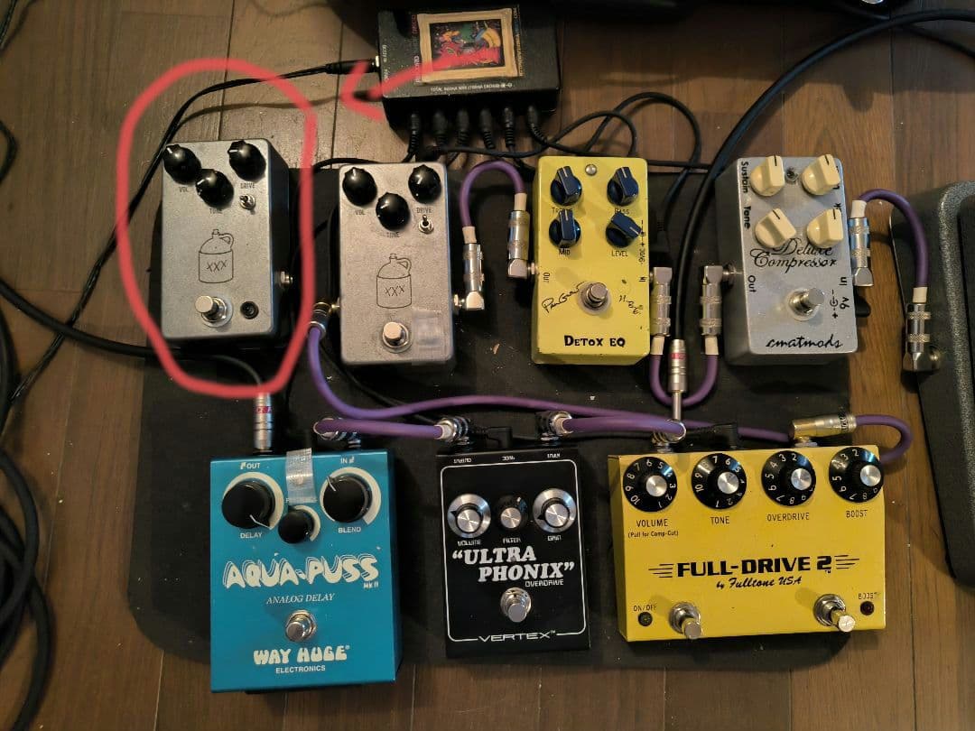 JHS　Pedals Moonshine Overdrive V1 3knob