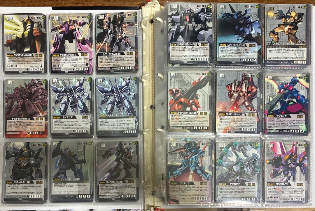 ガンダムウォー　引退品　黒、黒ダブルオー　まとめ売り