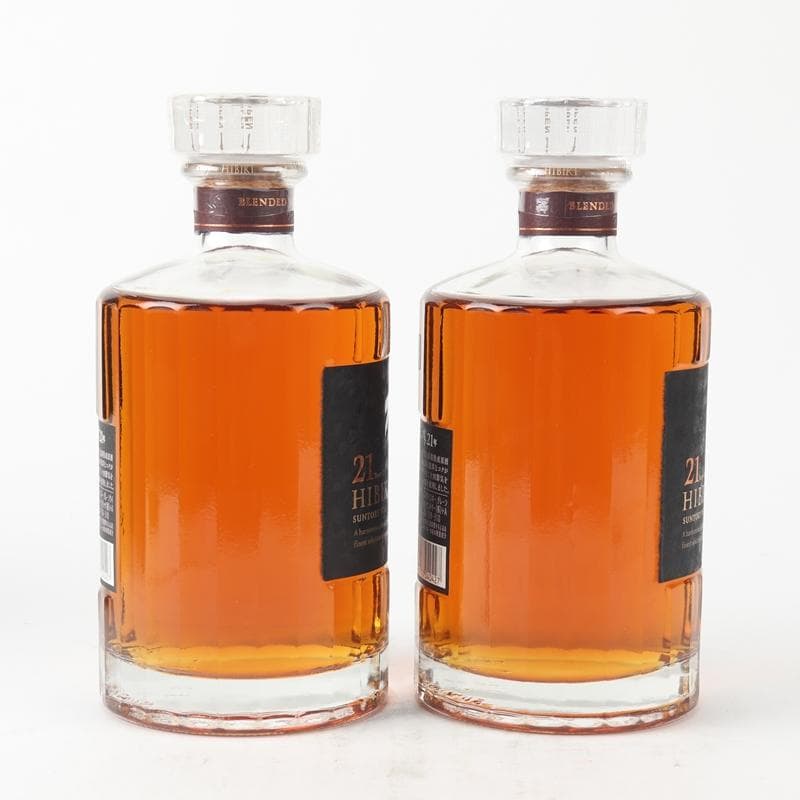 【未開封】サントリーウイスキー響21年　2本セット　T100