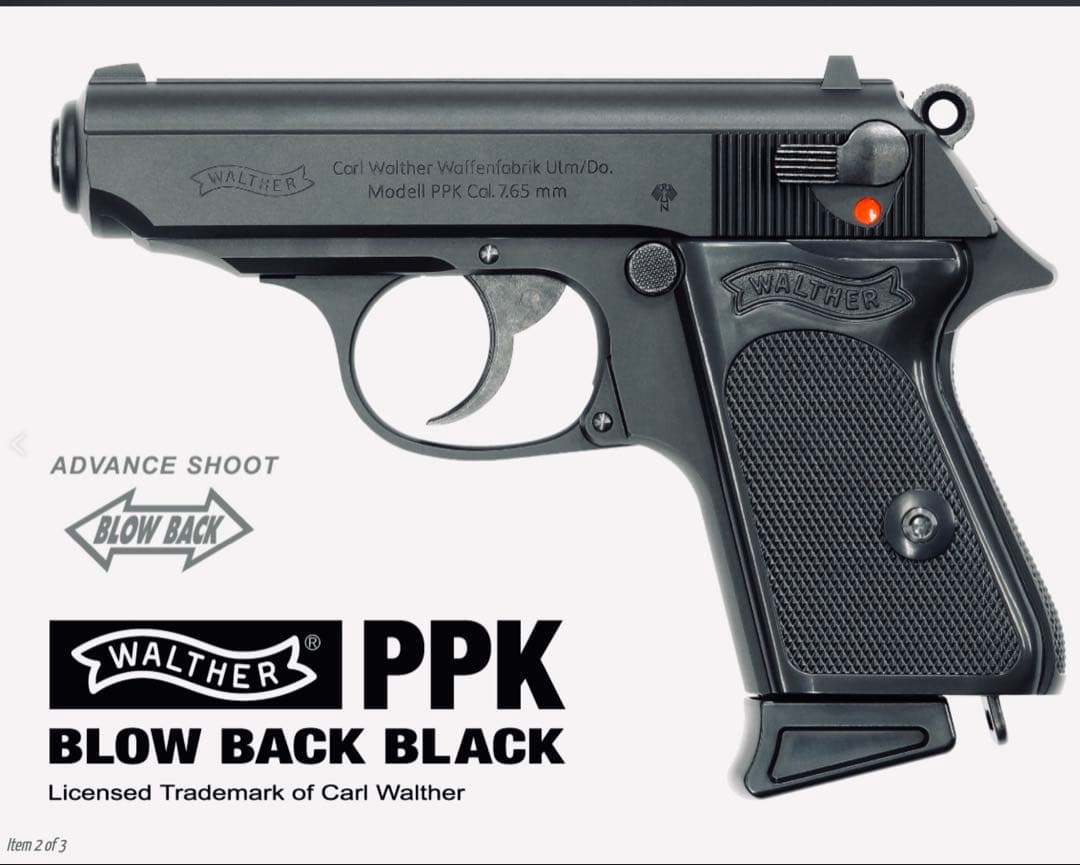 完全新品✨️マルゼン ワルサーPPK ブローバック 最新ロット 別売マガジンセット