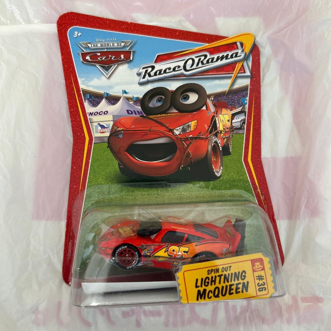 ディズニーピクサー カーズ キャラクターカー マックィーン スピンアウト