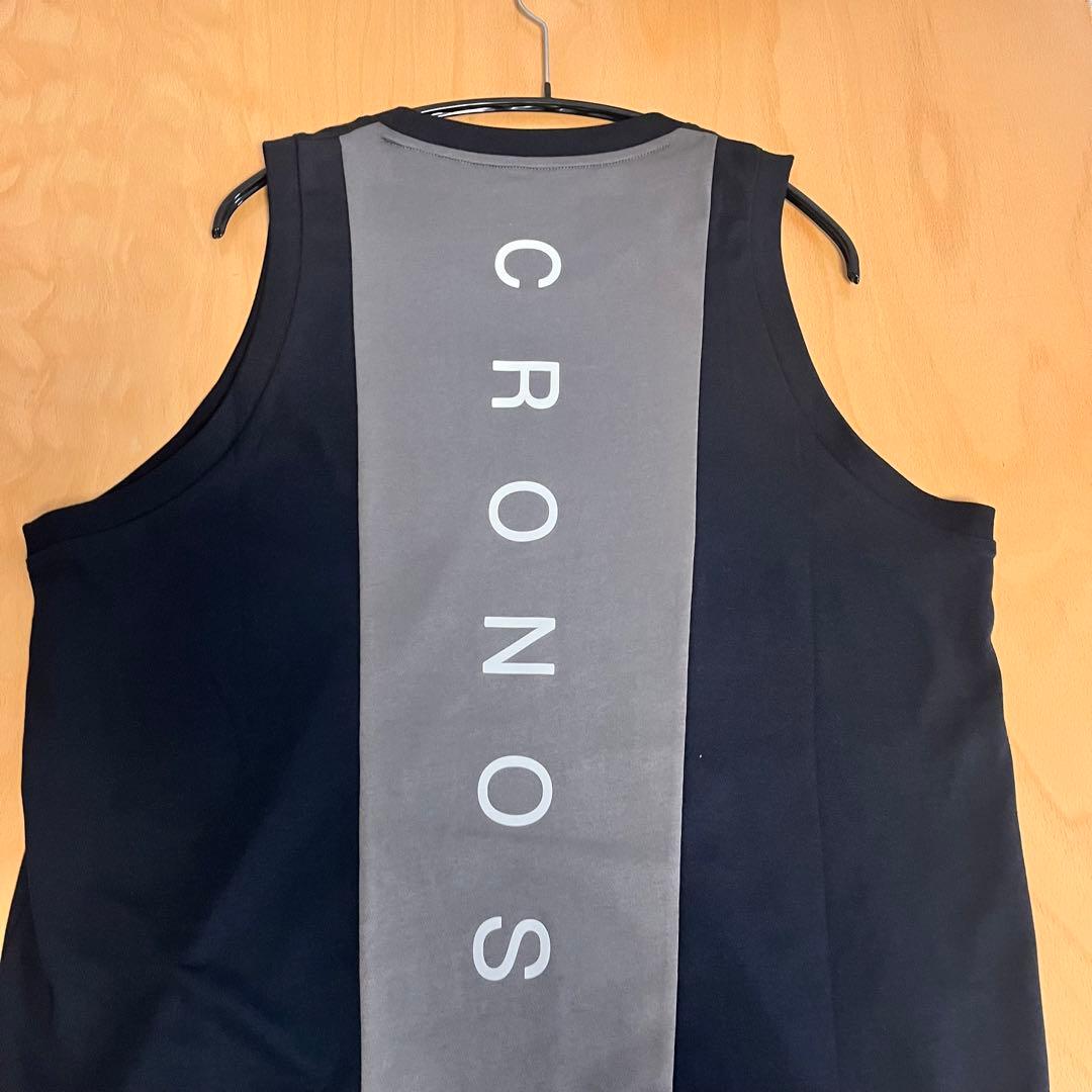 クロノス　CRONOS REFLECT LINE SLEEVELESS Lサイズ