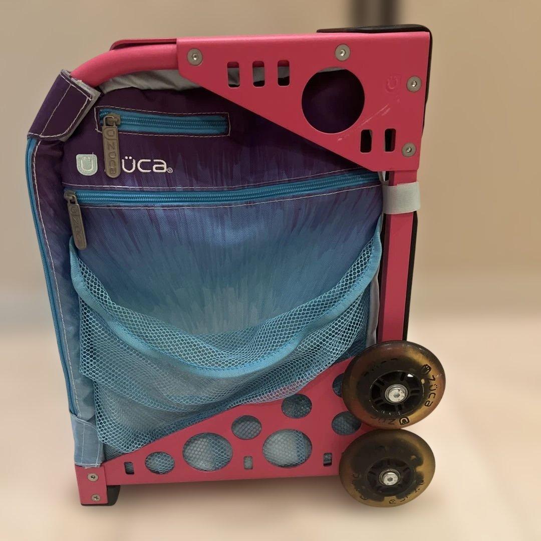 ZÜCA キャリーカート ピンク・青