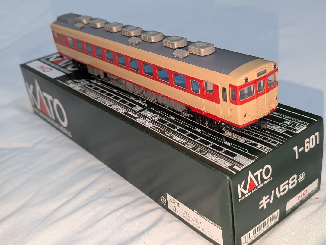KATO　キハ5８ M車　HOゲージ　【1-601】 パーツ類未使用　美品