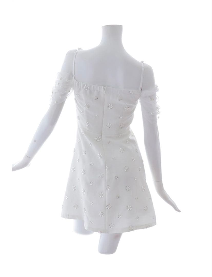 jewels ビジューAラインドレス