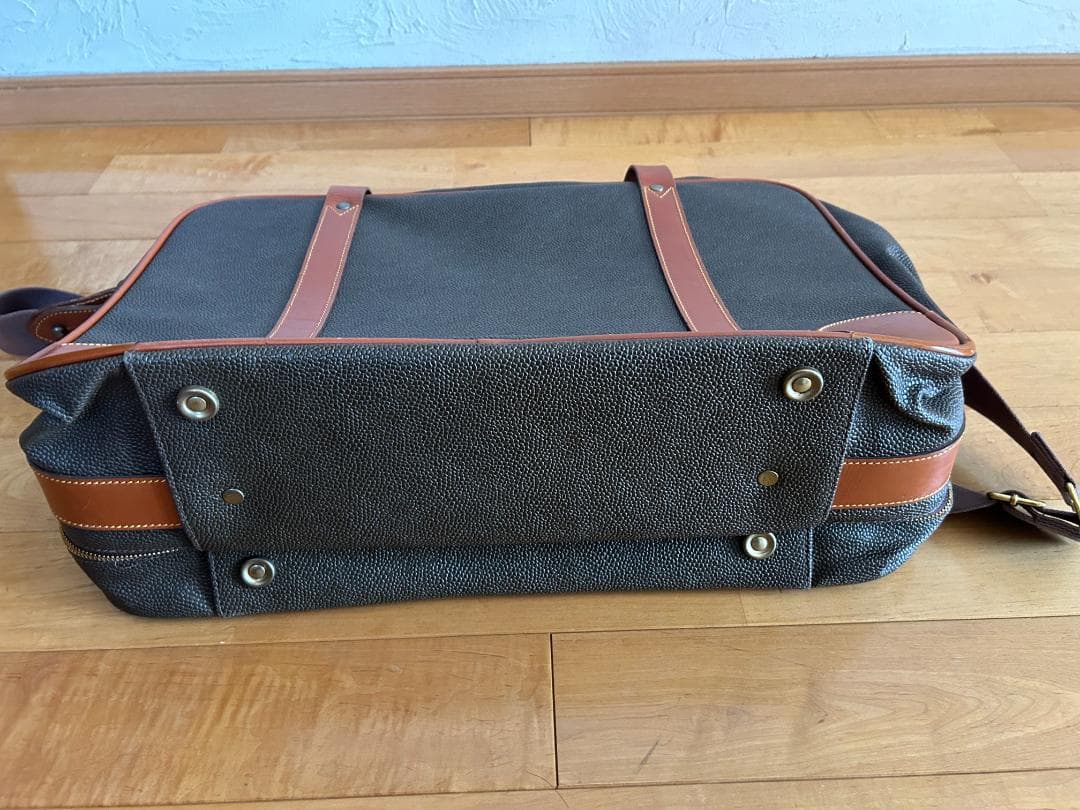 Mulberryマルベリー　シボ革　レザー　トラベルバック　イタリア製