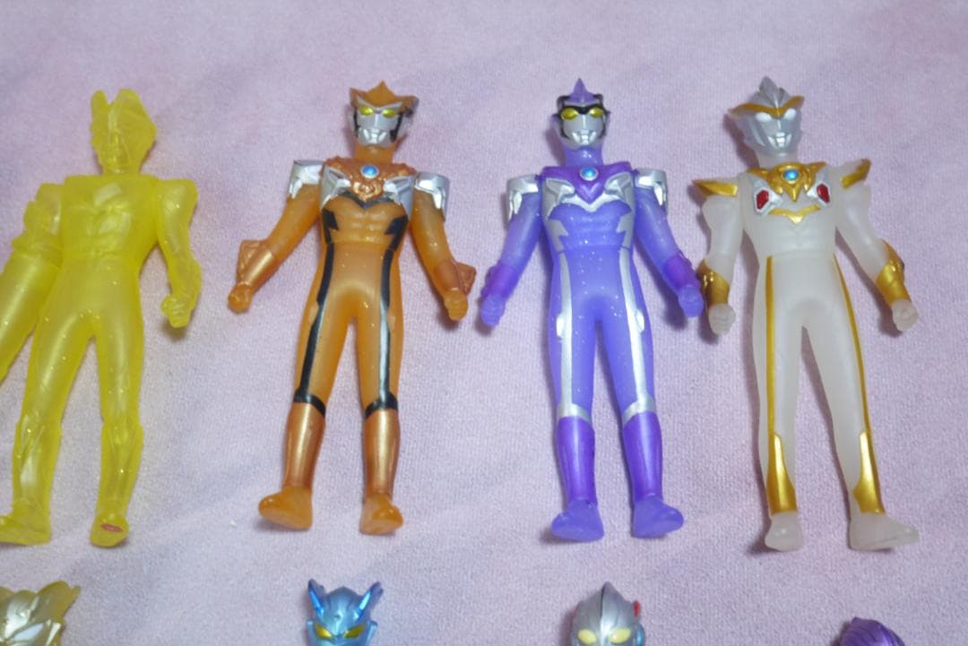 ウルトラヒーローシリーズ500　限定ソフビ　クリアソフビ　31体