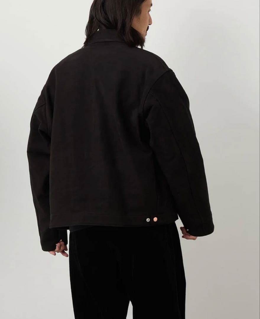 COMOLI 25AW モールスキンジップショートジャケット size2