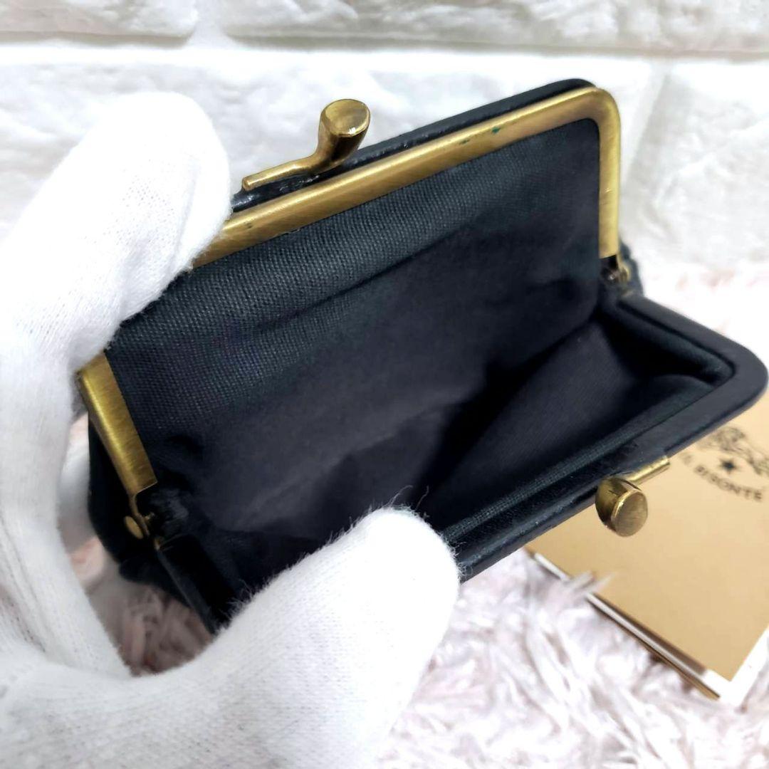 イルビゾンテ 山口一郎 コラボ 美品 がま口 ケース 小銭 財布 レザー