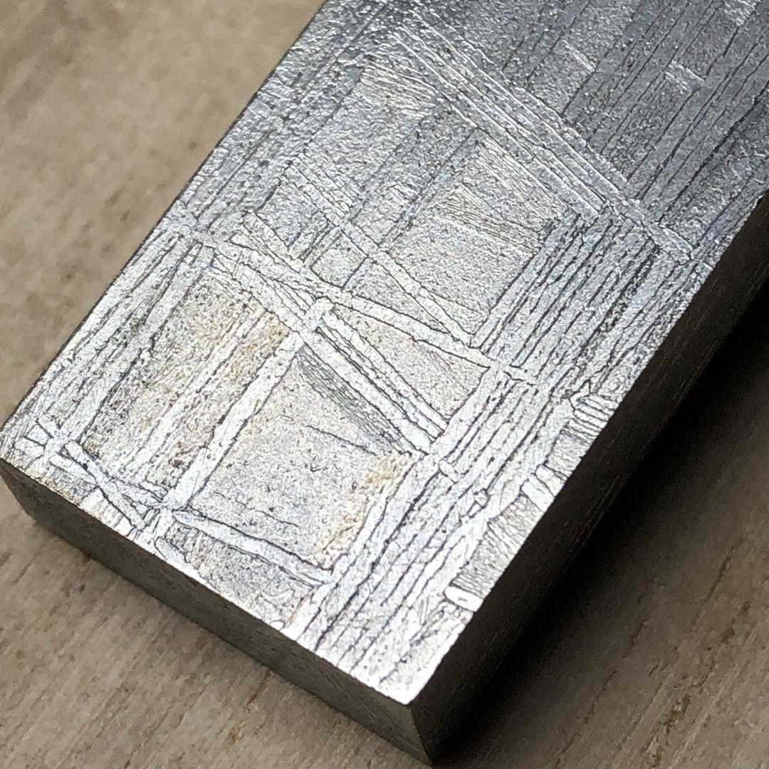 ムオニオナルスタ隕石　メッキ処理済み　ペンダントトップ　 鉄隕石　重さ約31ｇ