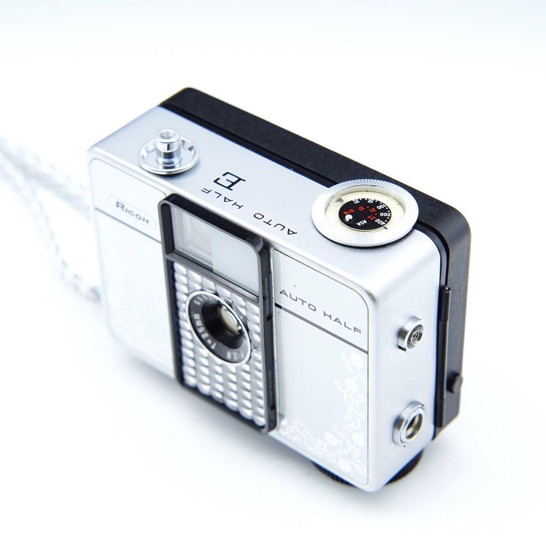 【動作確認・清掃済み＊試写あり】花柄＊リコーオートハーフE