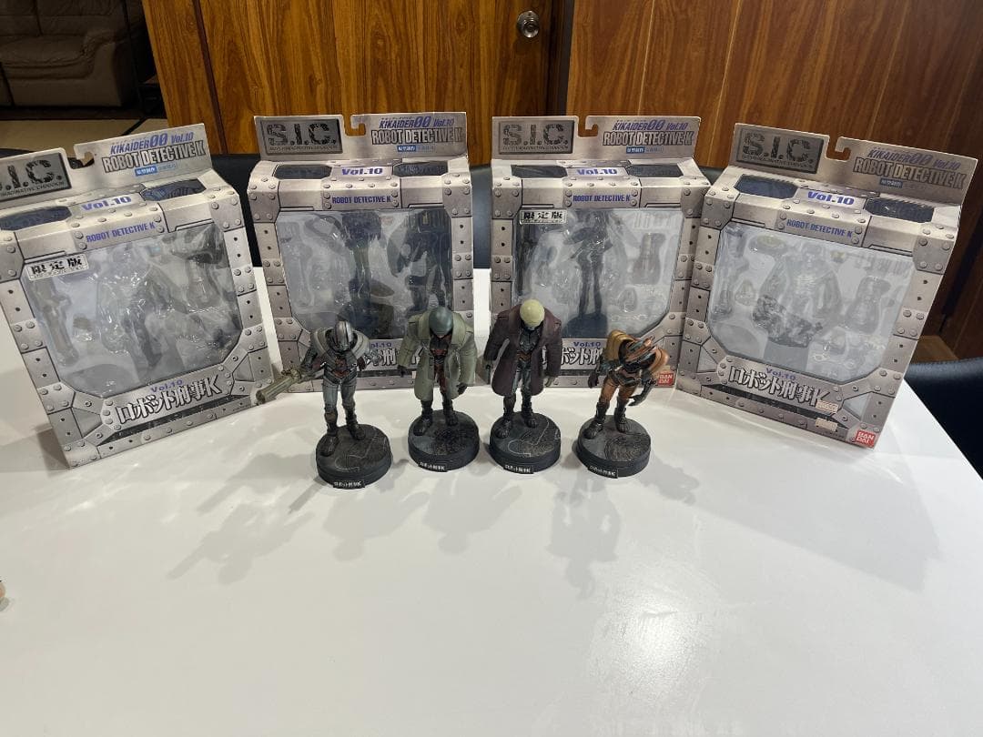 ロボット刑事K　フィギュアセット　組み立て済み
