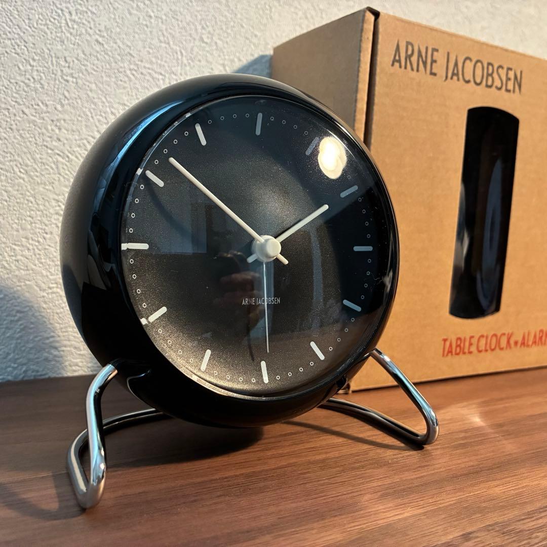 アルネヤコブセン　テーブルクロック　置き時計　シティホール
