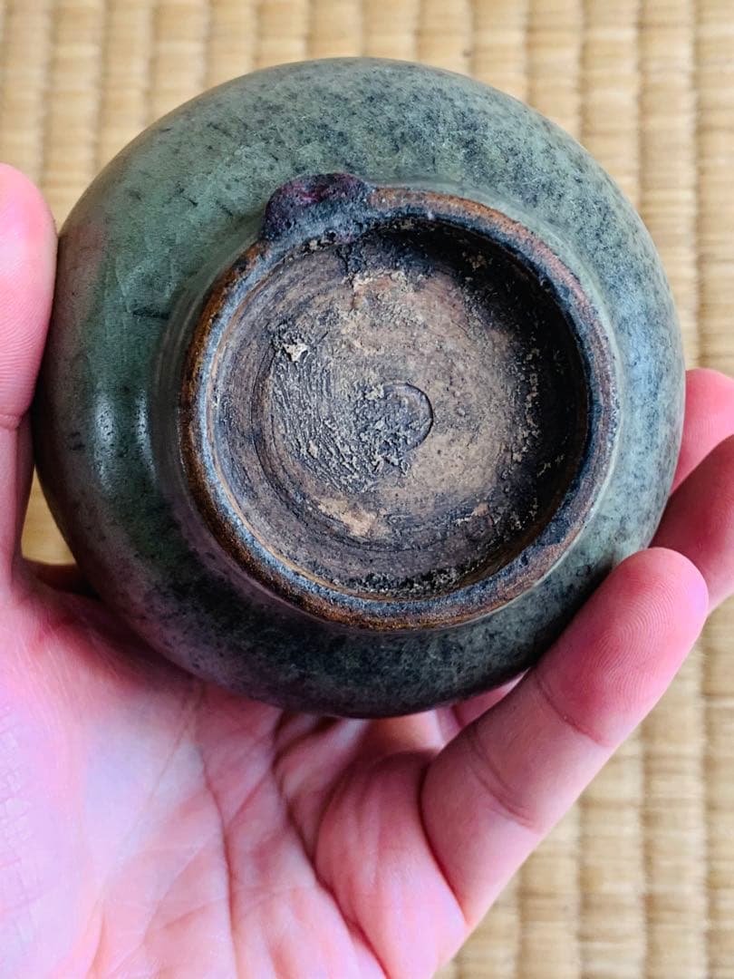 中国古い青磁壺