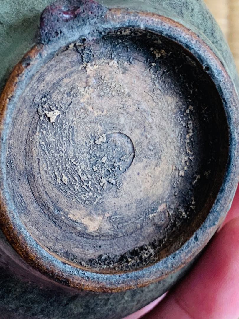 中国古い青磁壺