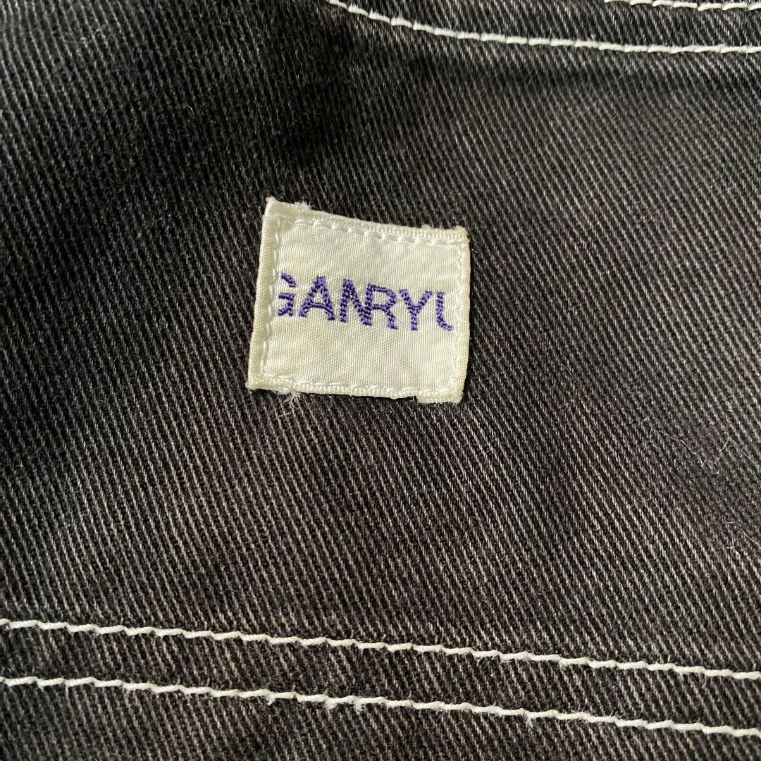 ガンリュウ　サルエルパンツ　2015AW　サルエル　ペインター　ワーク　デニム