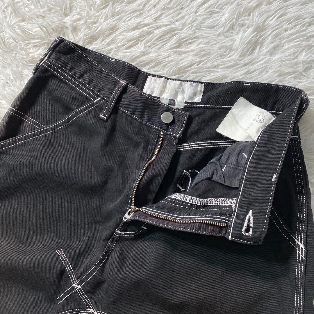 ガンリュウ　サルエルパンツ　2015AW　サルエル　ペインター　ワーク　デニム