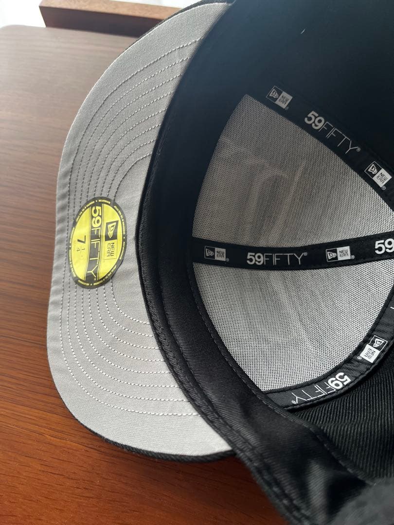 Supreme Bones New Era キャップblack 7 1/4