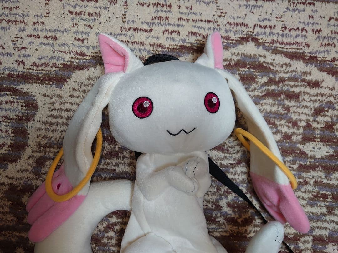 【ほぼ等身大】魔法少女まどか☆マギカ キュウべえ背負えるリュック型ぬいぐるみ