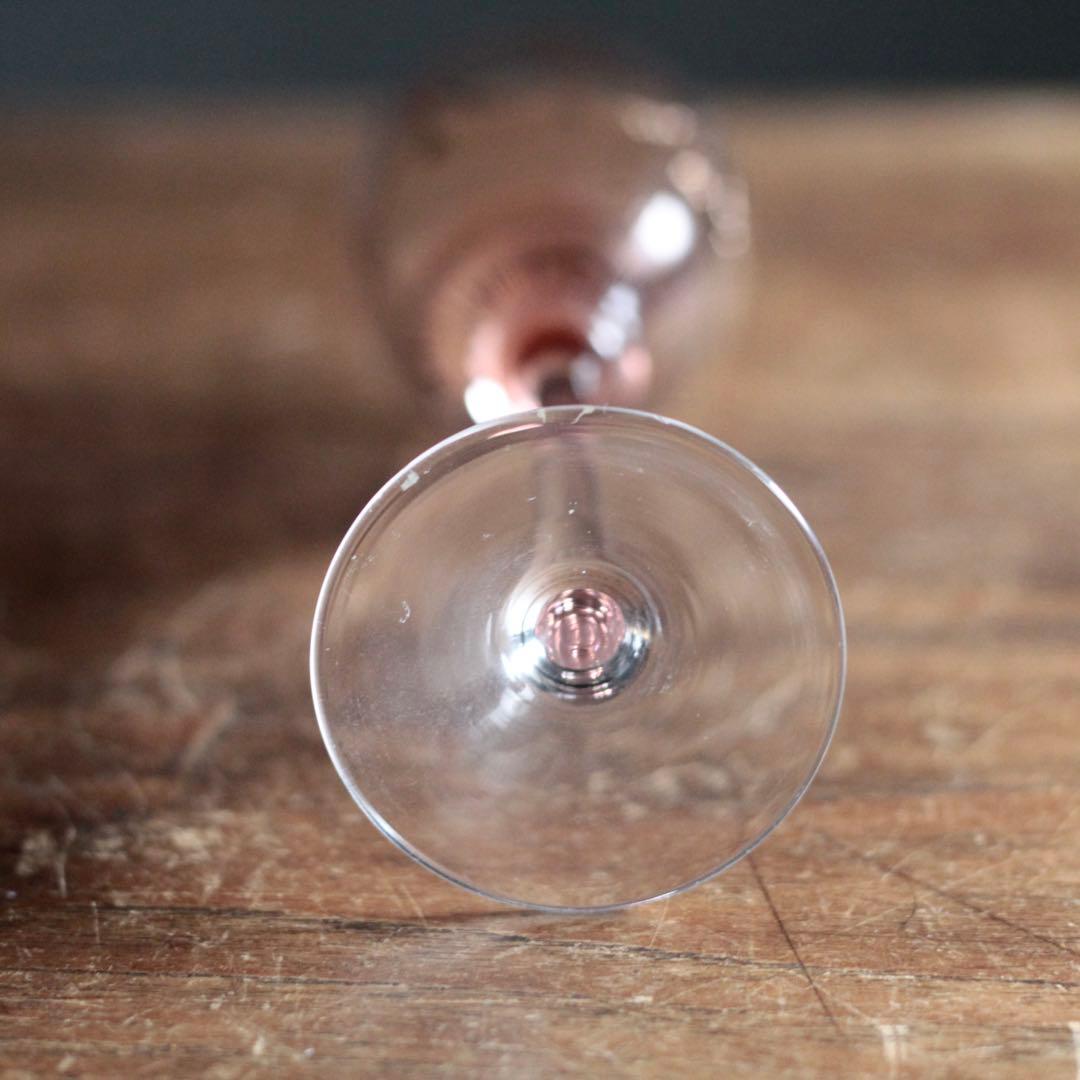 シェリーグラス 古道具 アンティーク ガラス グラス