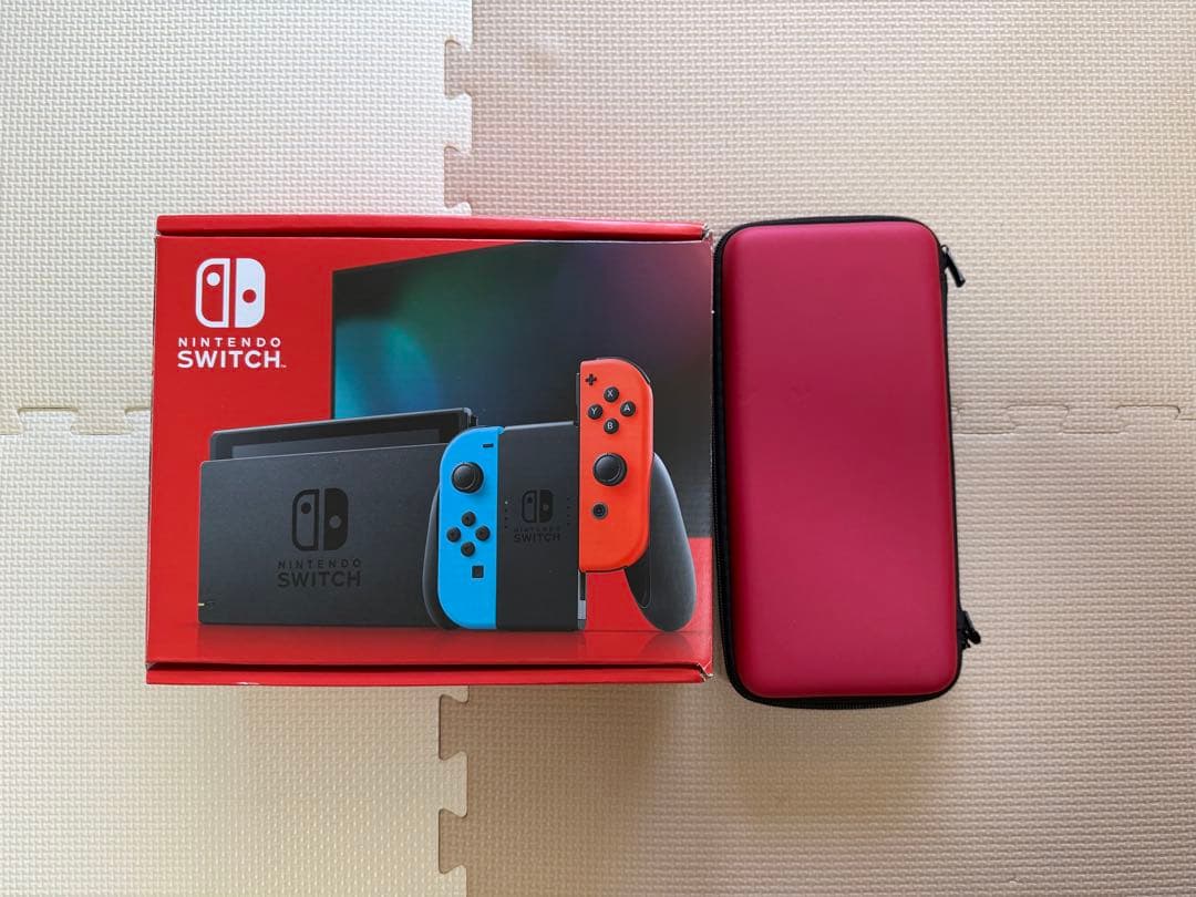 Nintendo Switch 本体 バッテリー強化版　赤/青/緑/紫