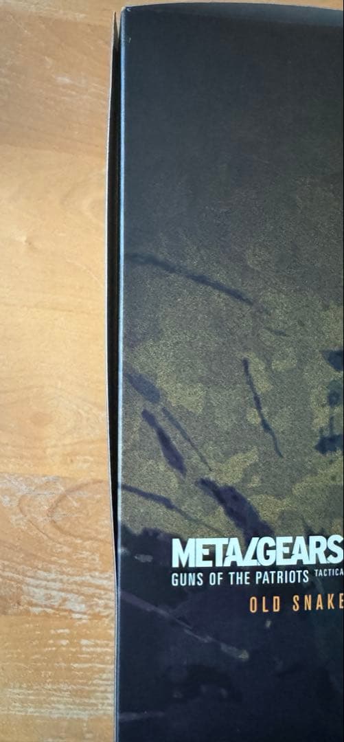 未開封 希少RAH メタルギアソリッド4 オールド・スネーク 雷電 2体セット