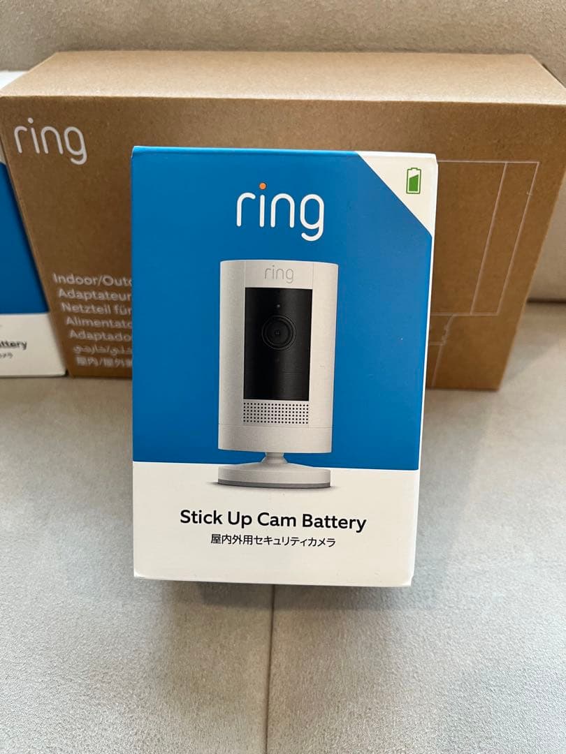 Ring リング 屋外用セキュリティカメラ　3台セット
