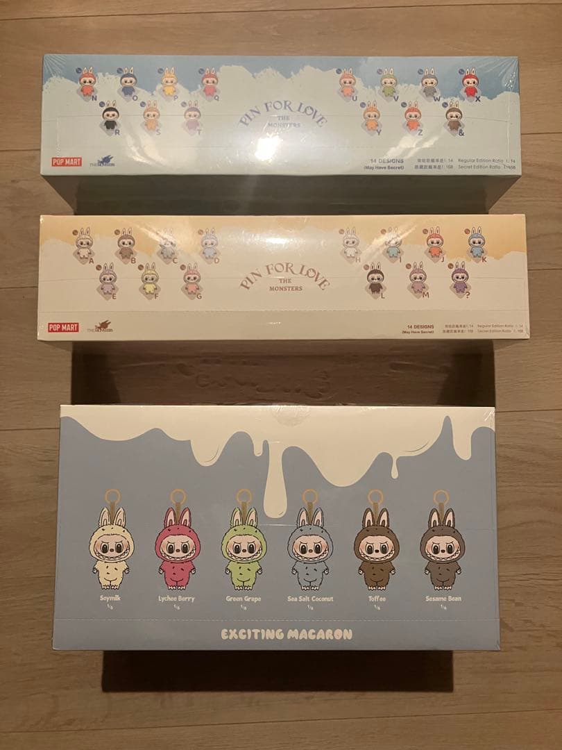 PIN FOR LOVE A-M、N-ZとExciting Macaron