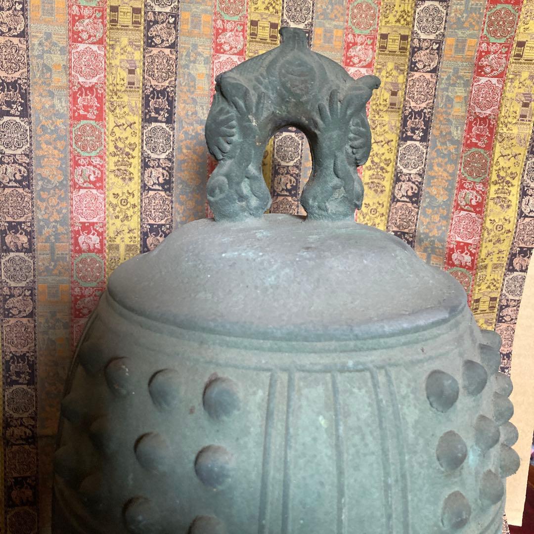 //eyeknow 74// 吊鐘 青銅半鐘 高さ40.7cm幅24￼cm