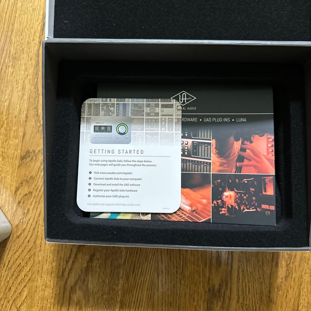 Universal Audio apollo soloオーディオインターフェース