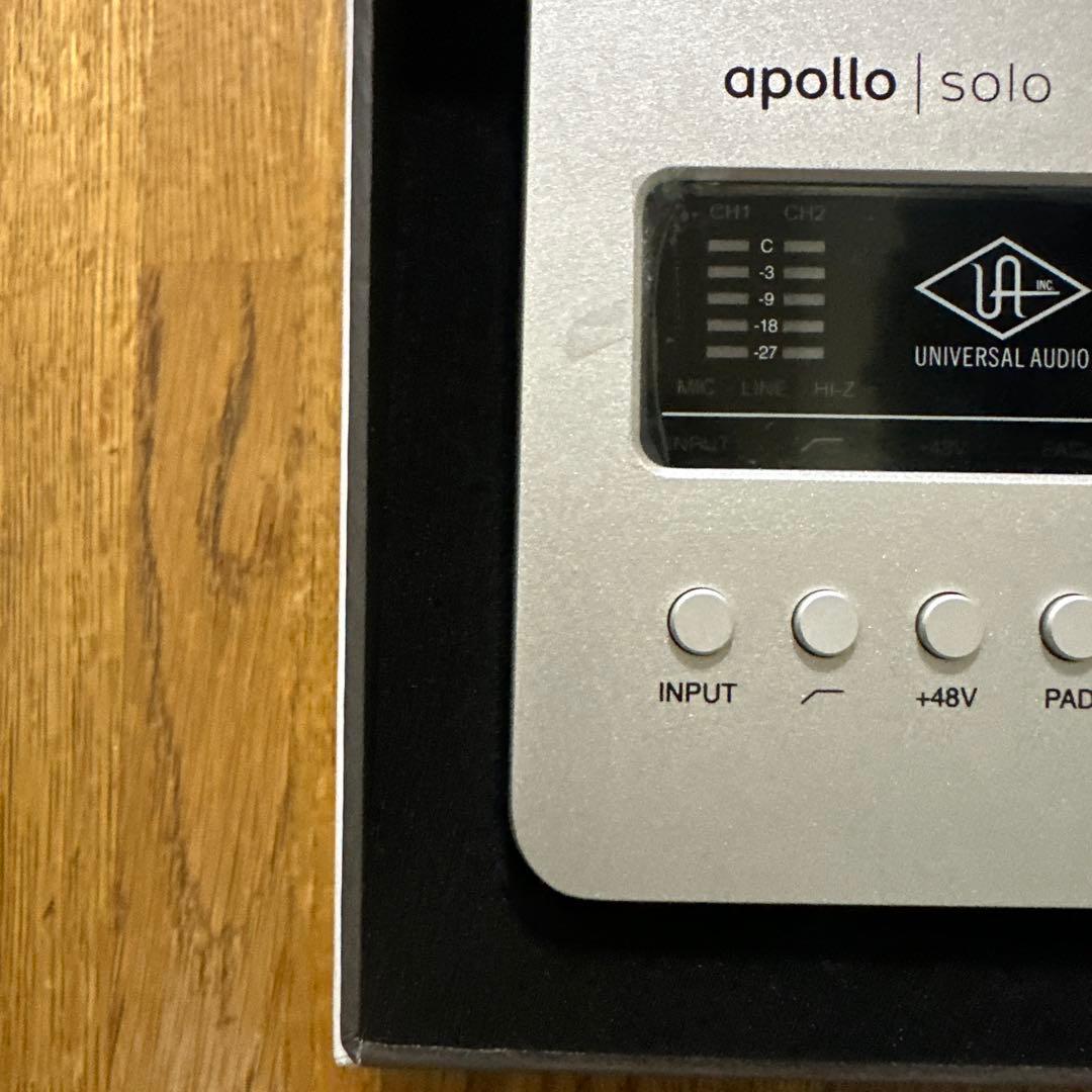 Universal Audio apollo soloオーディオインターフェース
