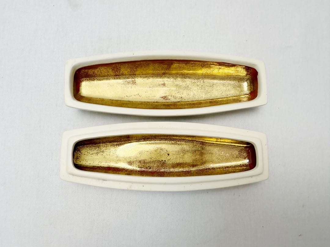 未使用 茶道具 桃岡堂造 仁清風 松竹梅鶴亀絵 ぶりぶり香合 底印 共箱