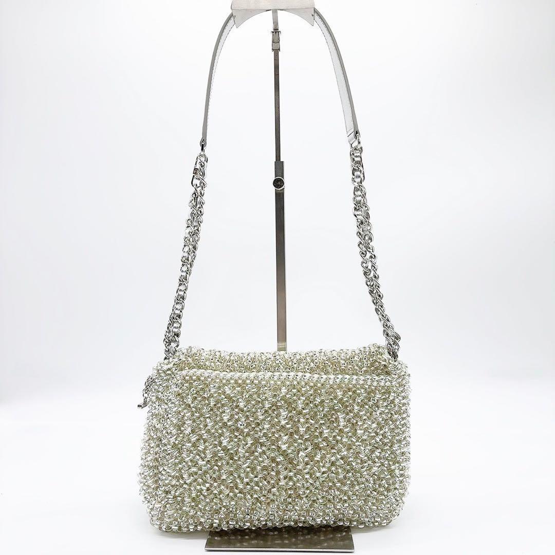 美品 アンテプリマ ルッケット横長 ミディアム ショルダーバッグ