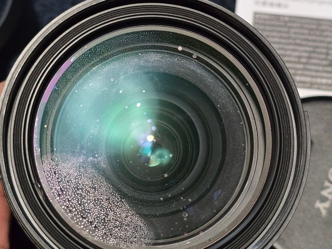 水没　SONY FE 24-70mm F2.8 GMII ズームレンズ　ジャンク