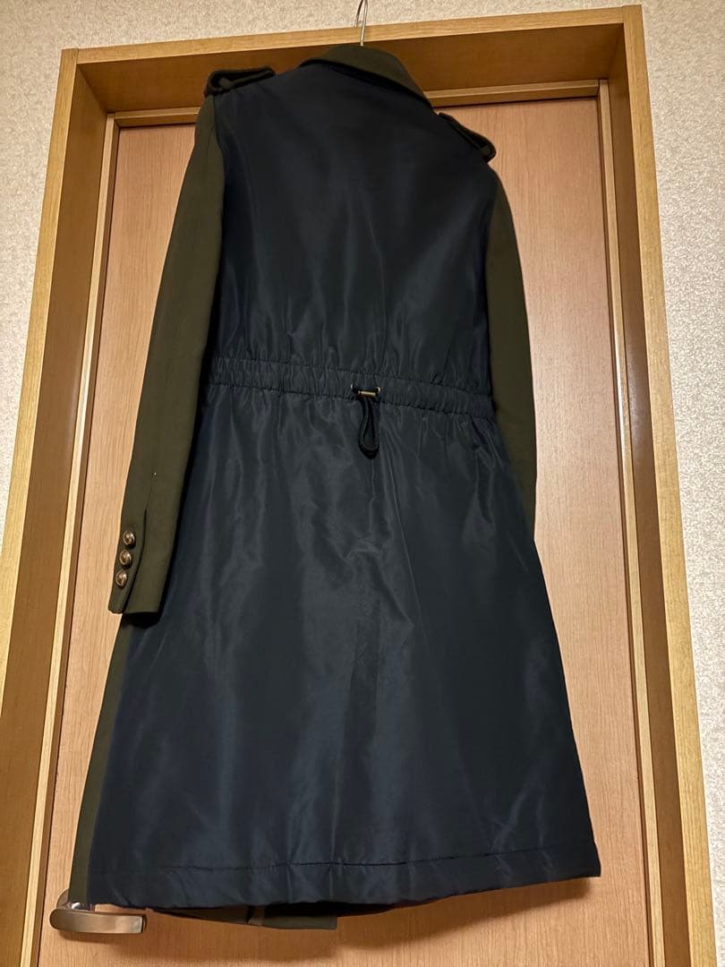 MOSCHINO ミリタリー風チェスターコート