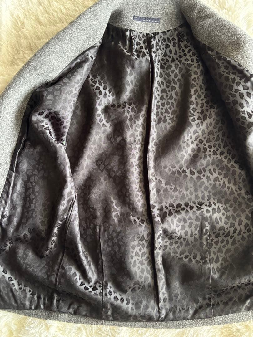 martinique マルティニーク　チェスターコート　M カシミア入