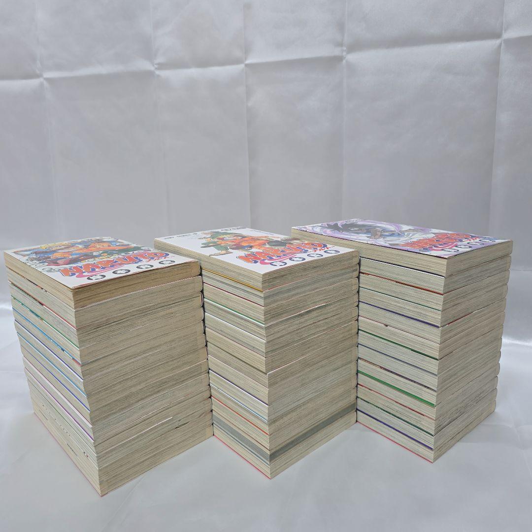 NARUTO 全72巻[完]+関連本2冊 全巻簡易クリーニング済み/N03