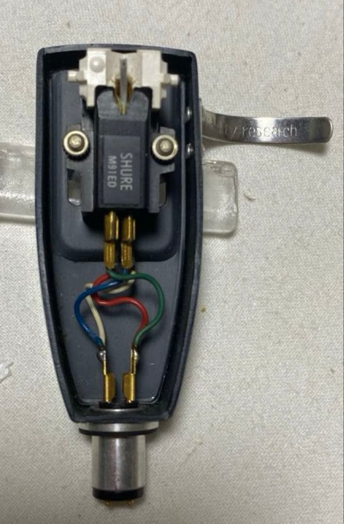 FRフィデリティリサーチヘッドシェル SHURE M91ED カートリッジ