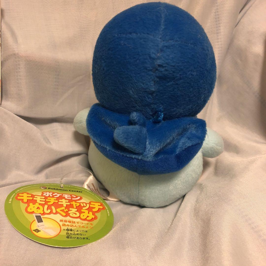 ポケモンセンター　キモチキャッチ　ポッチャマぬいぐるみ　ポケモンタイムストラップ