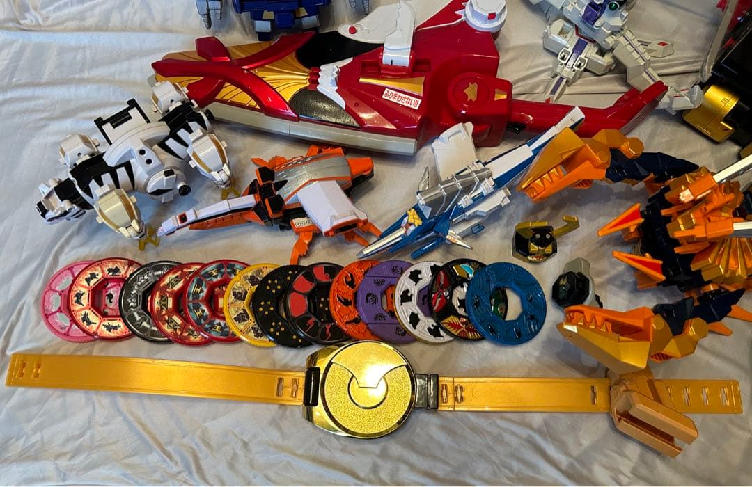 侍戦隊シンケンジャー他　戦隊モノ　仮面ライダー等ジャンク　画像1と7と15と20