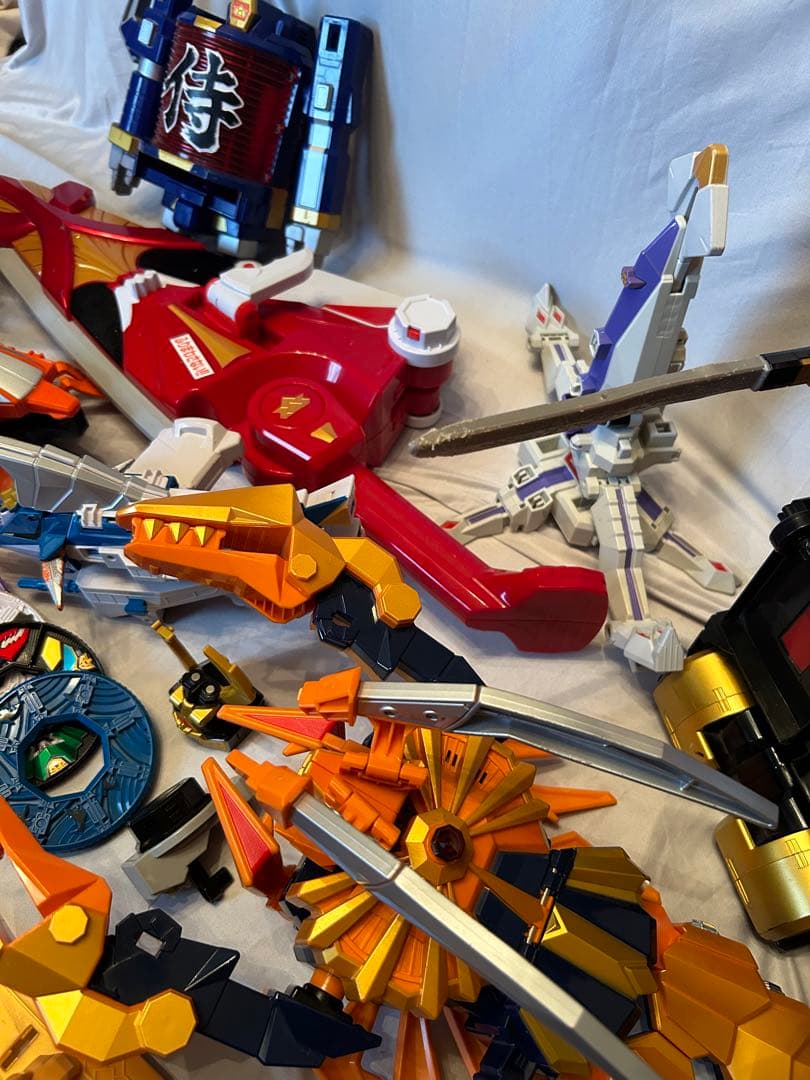 侍戦隊シンケンジャー他　戦隊モノ　仮面ライダー等ジャンク　画像1と7と15と20