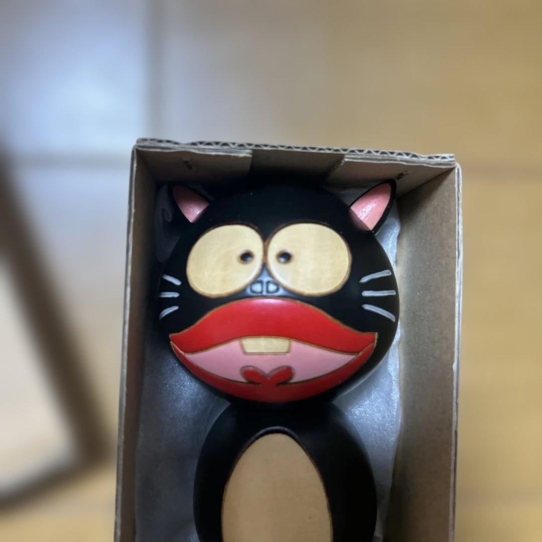 卯三郎　 木製こけし 天才バカボン　ウナギイヌ